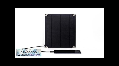 12V Portable Solar Panel Emergency Charging For Boat Caravan Electric Car Review