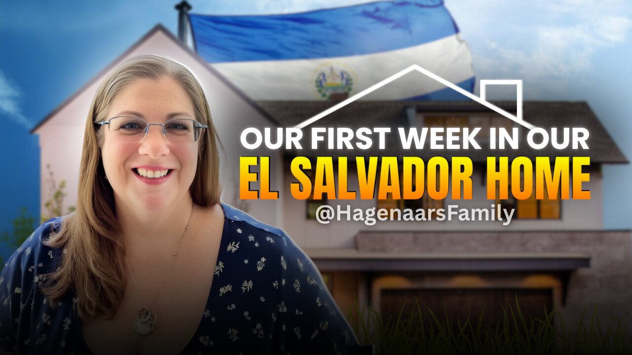 1st Week in New House in El Salvador Tour – Unpacking, Painting & Organizing Chaos!
