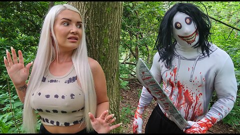 Jeff the Killer in Our Woods: A Night of Terror