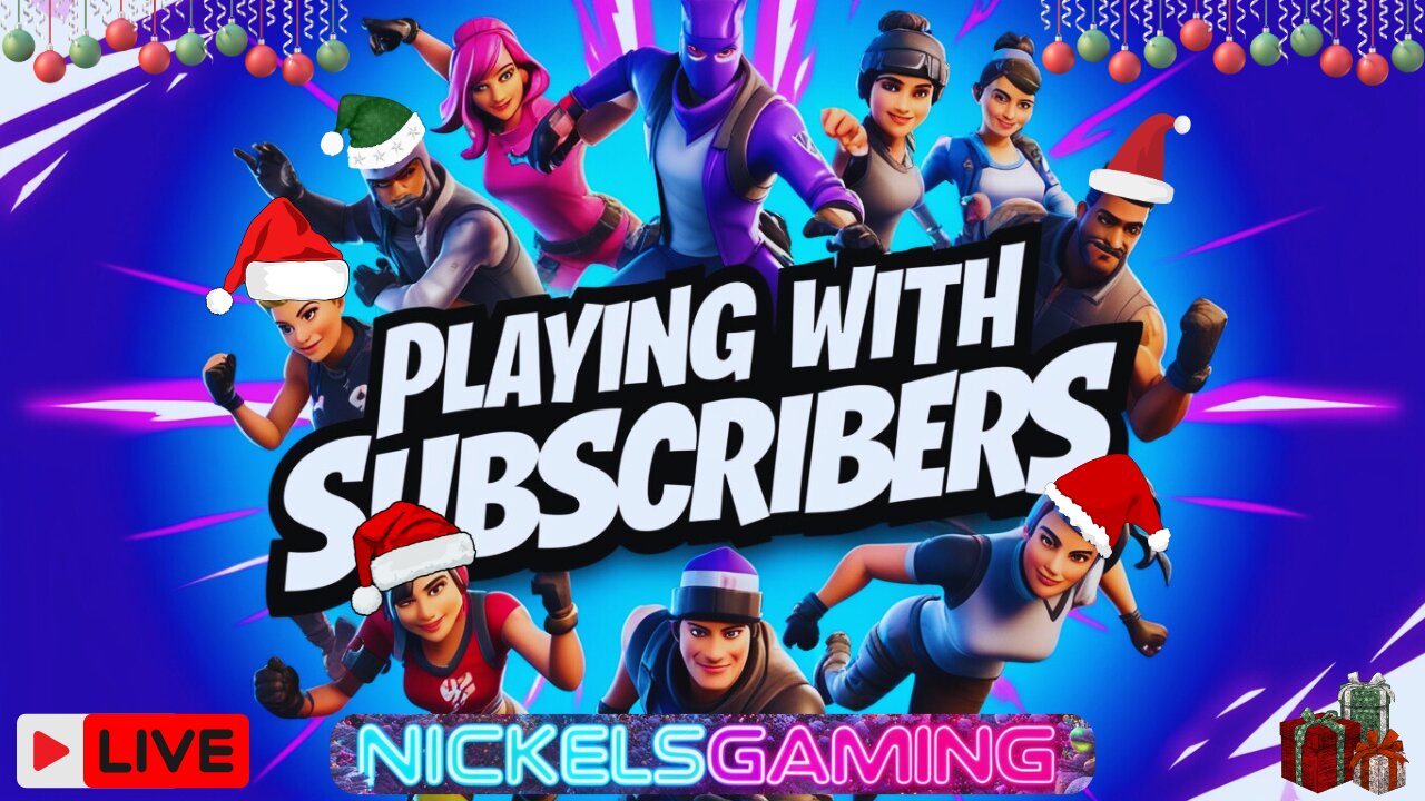 🔴LIVE-Fortnite Playing With Subscribers and Viewers