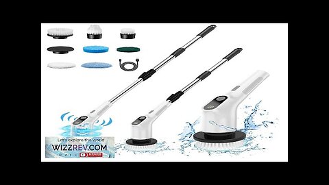 7 in 1 Electric Spin Scrubber Cordless Cleaning Brush With 7 Replaceable Review