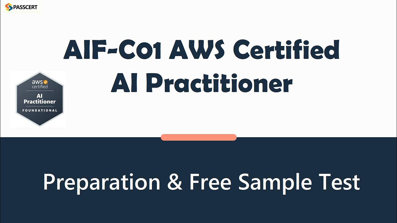 AWS Certified AI Practitioner AIF-C01 Dumps