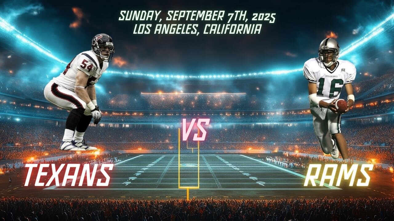 Houston Texans vs Los Angeles Rams, Week 1, Diggin' Deeper Into the NFL