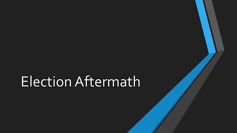Election Aftermath