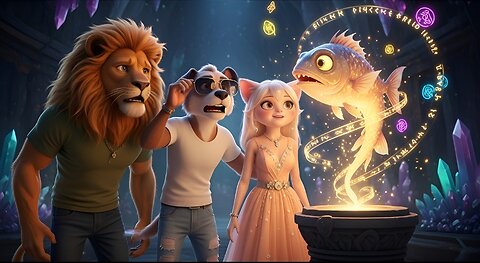 adventure story of Cat Dog Lion | Epic Animated Cartoon | #Catcartoon