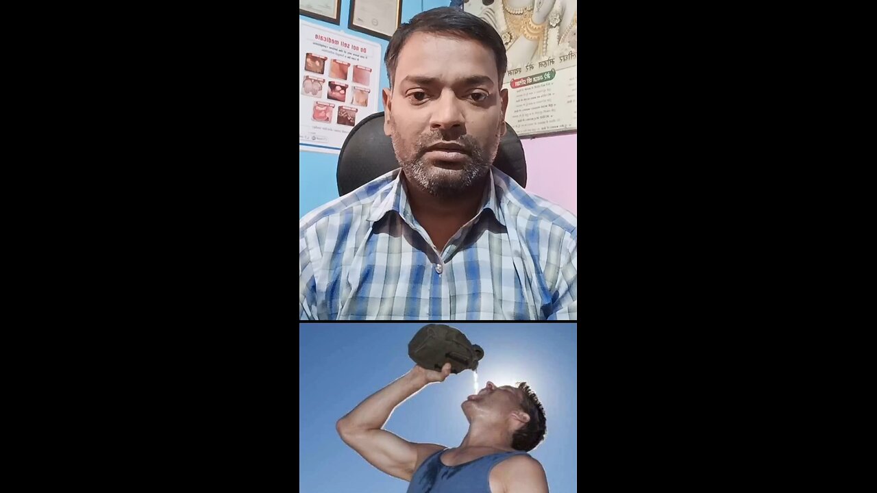 शरीर में पानी की कमी का इलाज ।