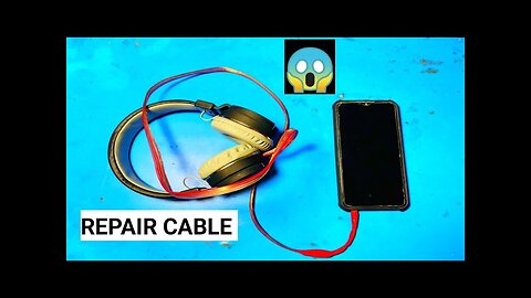 headphone full cable repair
