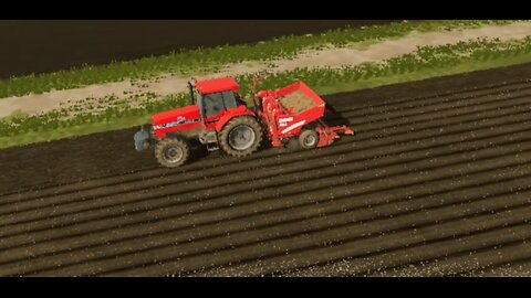 Farming Simulator 20 - planting potatoes