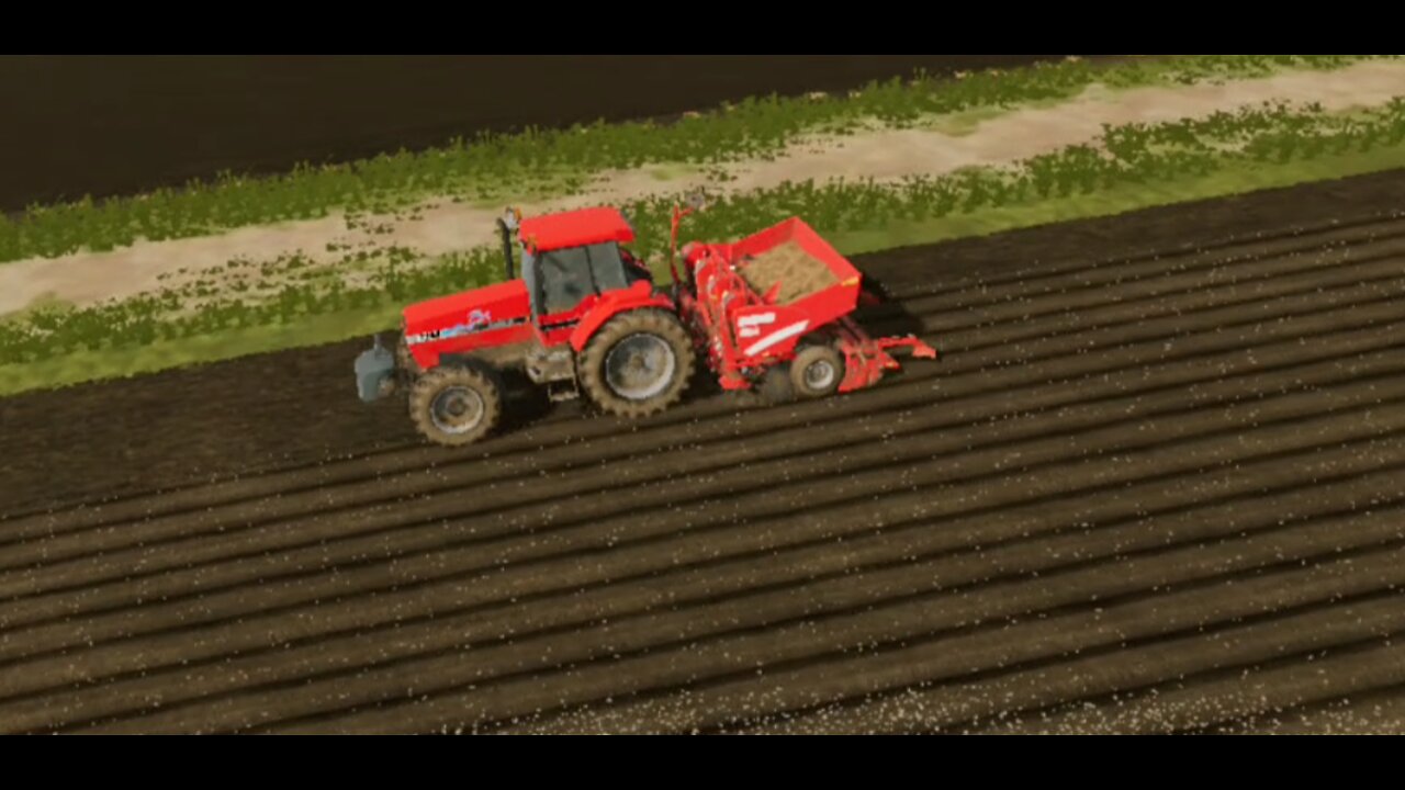 Farming Simulator 20 - planting potatoes