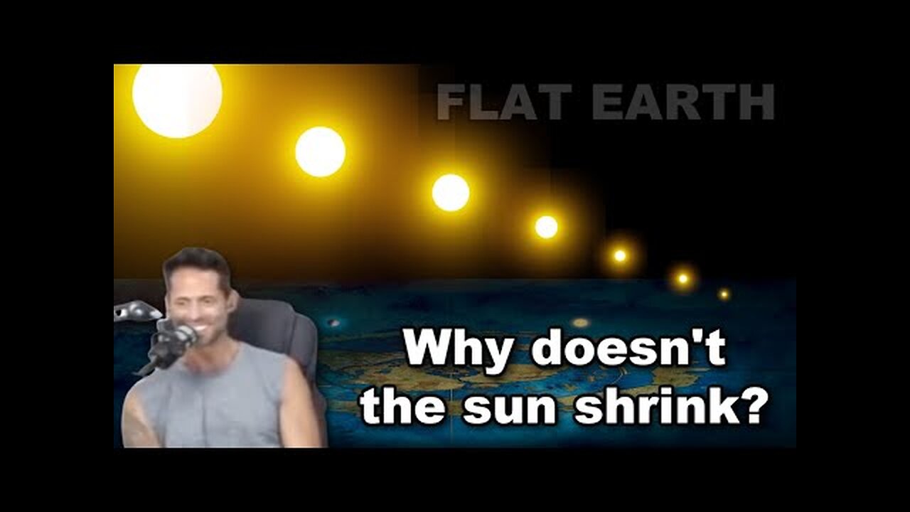Why Doesn't The Sun Get Smaller on a Flat Earth?