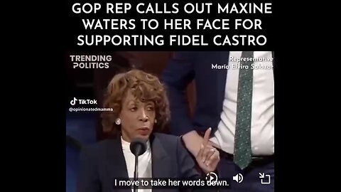 Castro and Maxine Waters