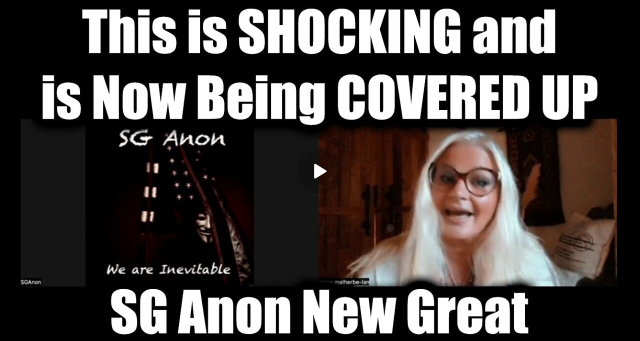 SG Anon New Great 3.6.25 - This is SHOCKING and is Now Being COVERED UP