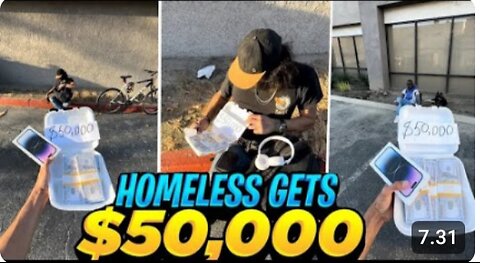 Why This Homeless Man Chose Food Over a Brand New iphone