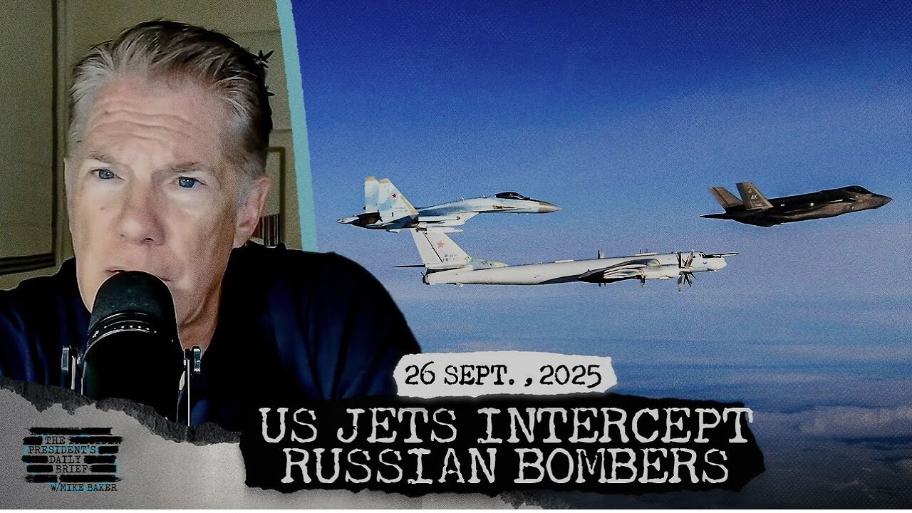 SHOWDOWN: American Fighter Jets Intercept Russian Bombers & Beijing’s Drone Support For Moscow