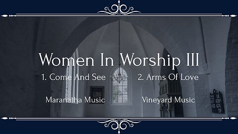 Women In Worship III