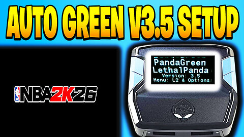 Cronus Zen NBA 2K26 Panda Auto Green v3.5 Setup Guide