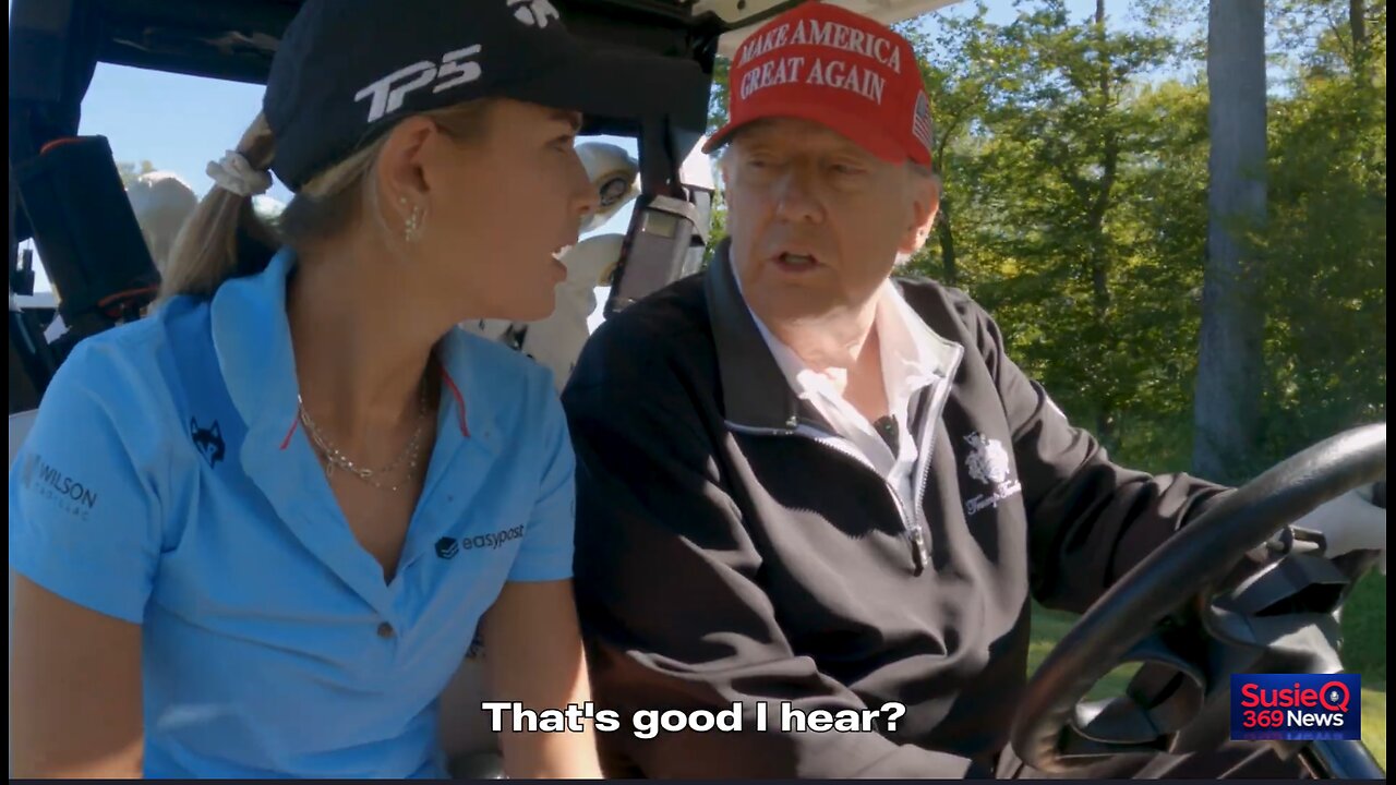 Playing Golf with President Donald Trump (My Grandpa) KAI