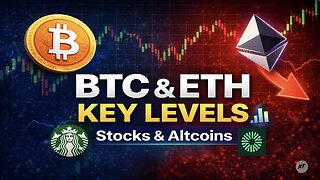 Bitcoin & Ethereum at Key Levels – Stocks & Altcoins Weekly Outlook 📊