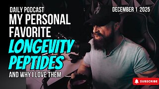 My Favorite 4 Longevity Peptides - Dr Trevor Bachmeyer