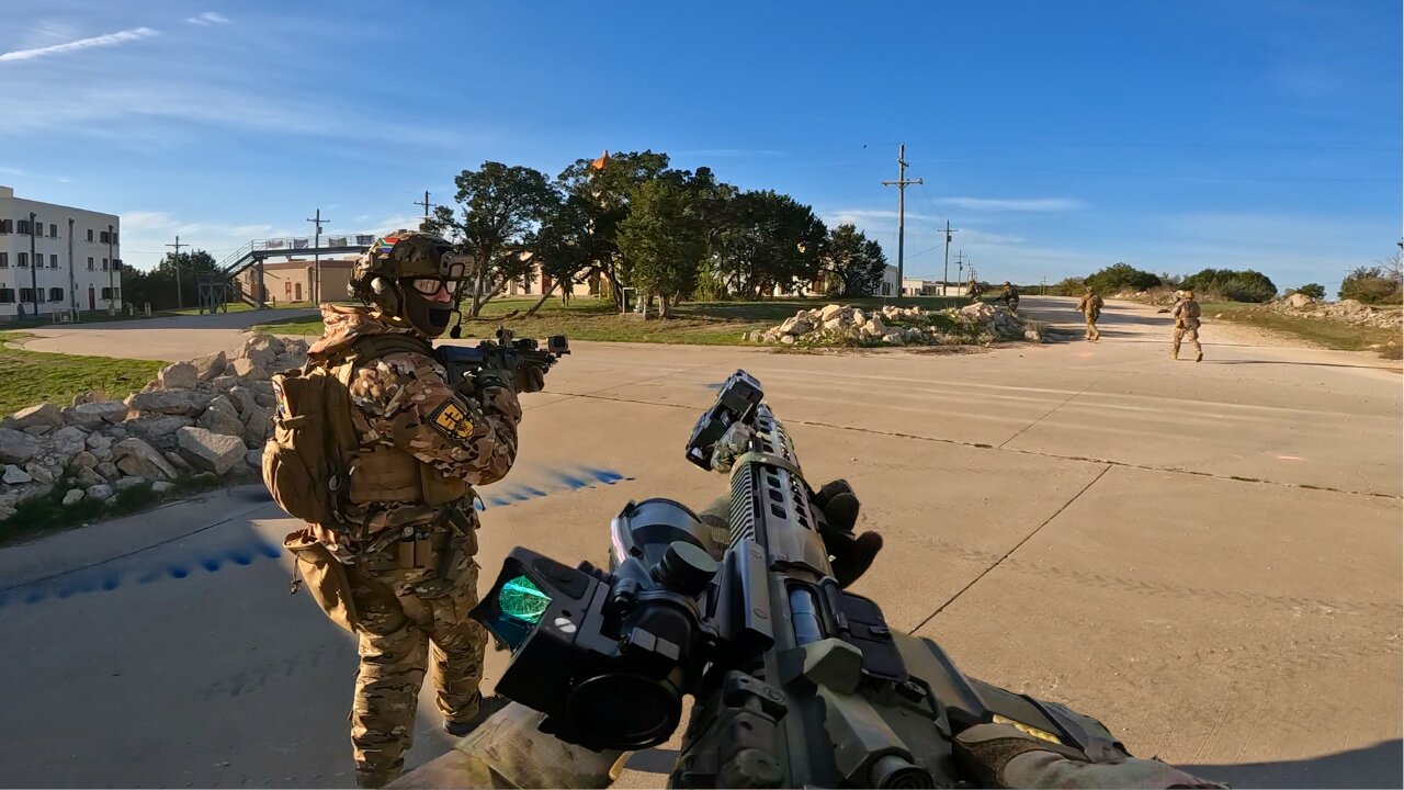 We played AIRSOFT on a MILITARY BASE!