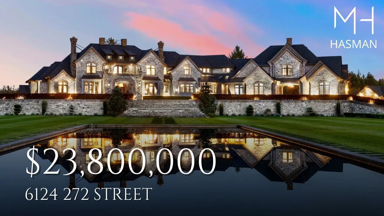 Tannin Manor: A Majestic 28+ Acre European-Inspired Estate in Langley, British Columbia