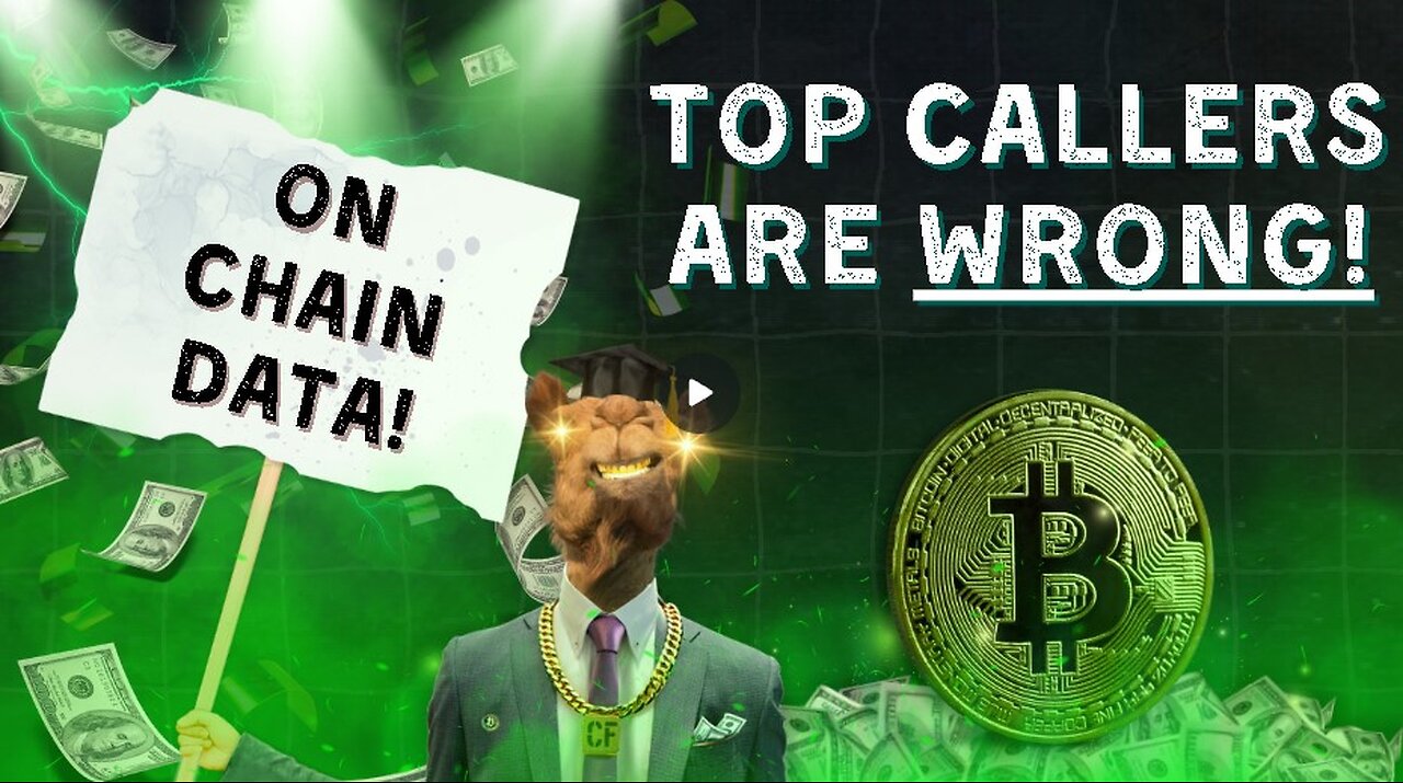 Bitcoin On-Chain Data says Top Callers ARE WRONG!