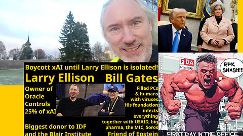 Slogans blir affirmationer. Granar. Bank of ND. MAGA. SMASH! Sol-dominans. Elon vs Ellison. Titus*2