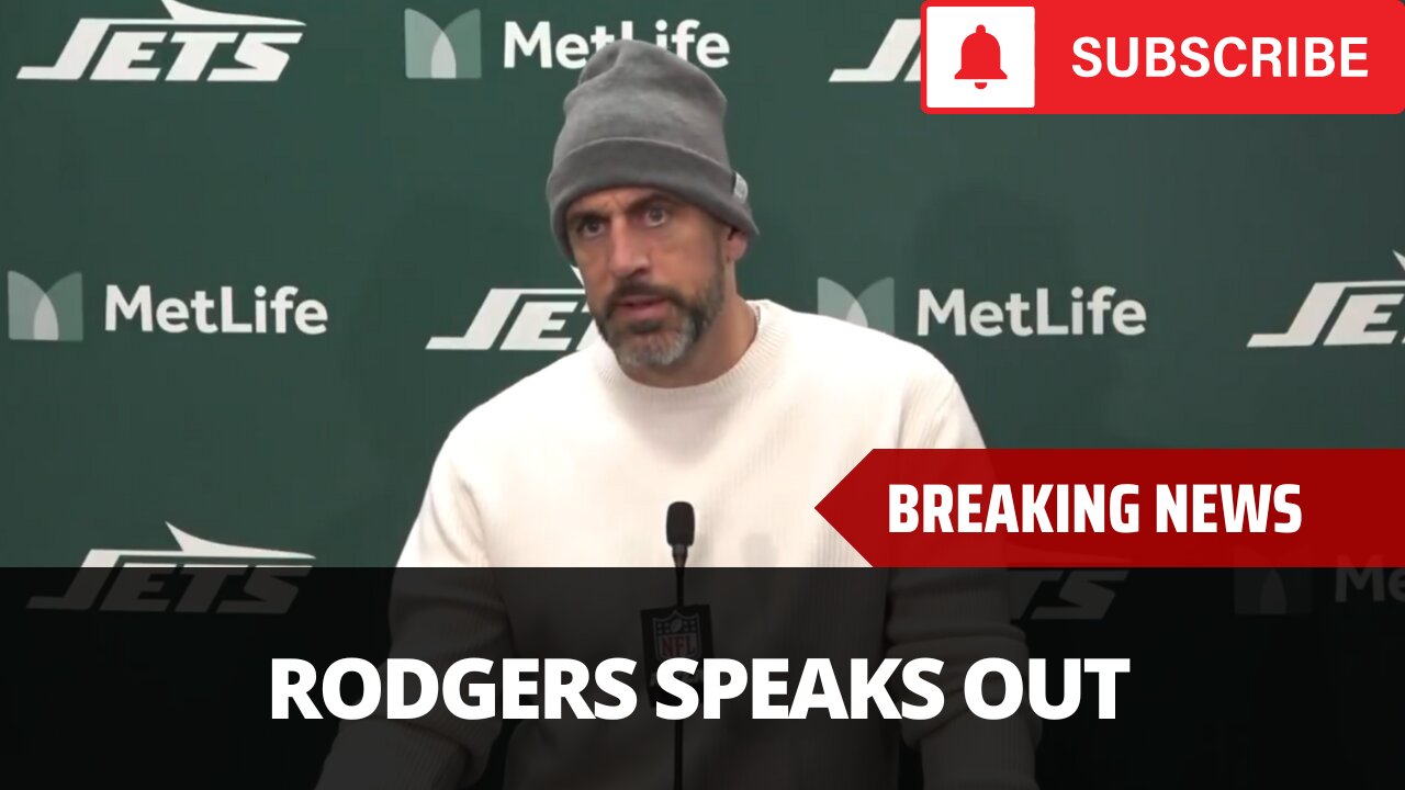 Aaron Rodgers Speaks Out On Jets Players Giving Up