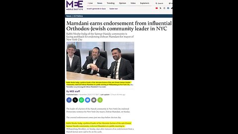 Zohran Mamdani's Backers