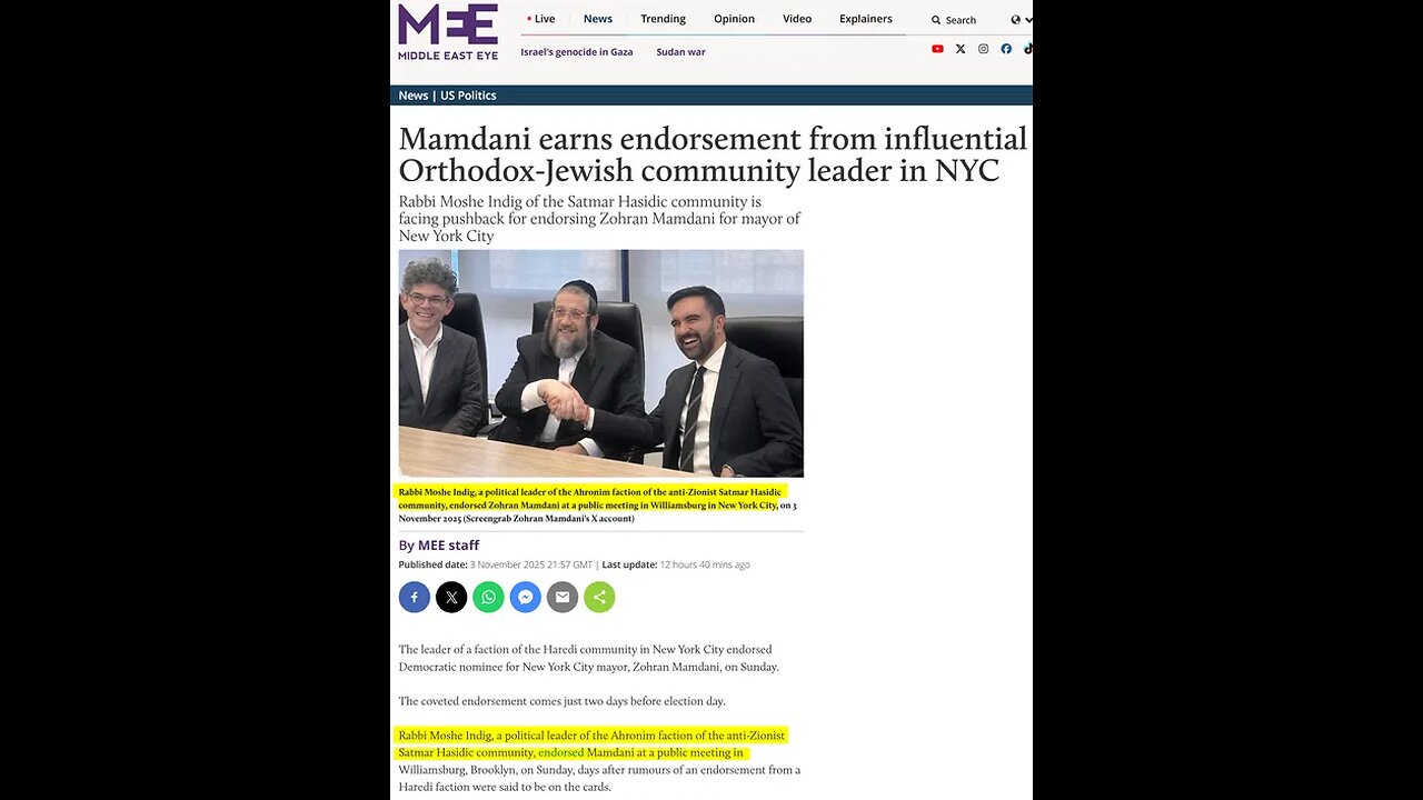 Zohran Mamdani's Backers