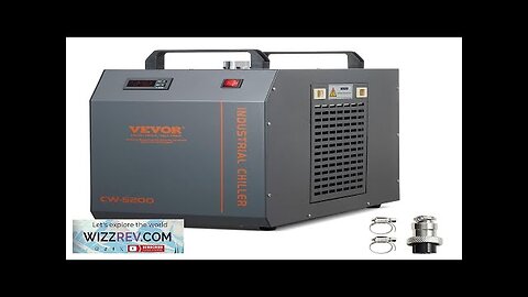 VEVOR Industrial Water Chiller CW-5200 Industrial Water Cooler Cooling System Review