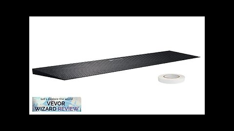 VEVOR 1.6" Rise Cuttable Threshold Ramp for Sweeping Robot 35.4" Wide Natural Review