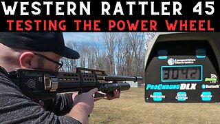 How Adjustable is the Power Wheel on the Western Rattler 45 Long Strike?