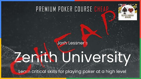 Zenith Poker University