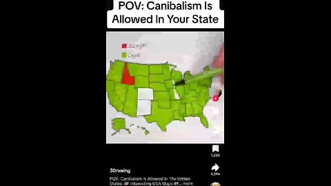 Cannibalism Allowed In Every US State Except Idaho