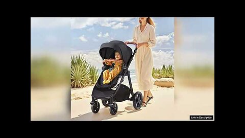 VEVOR Stroller Travel System With Bassinet Playard Baby Combo Set 2-in-1 Black Review