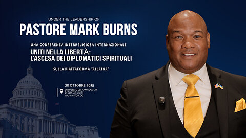 Invito del Pastore Mark Burns | Conferenza Interreligiosa Internazionale sulla Piattaforma ALLATRA