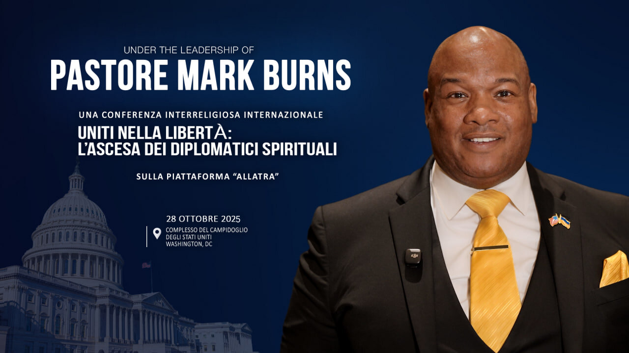 Invito del Pastore Mark Burns | Conferenza Interreligiosa Internazionale sulla Piattaforma ALLATRA
