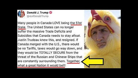 WE'RE OFFICIALLY HEADED INTO A NORTH AMERICAN UNION! TRUMP CERTIFIED BY CONGRESS AS TRUDEAU RESIGNS!