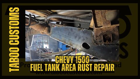 07-14 Chevy 1500 Fuel Tank Area Frame Repair