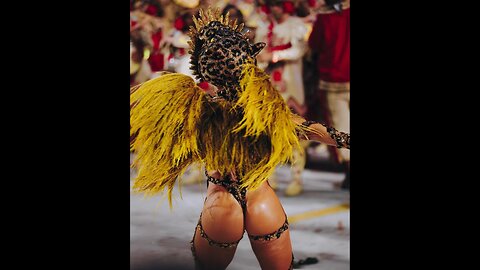 Beautiful and sexy girl at Rio de Janeiro's carnival