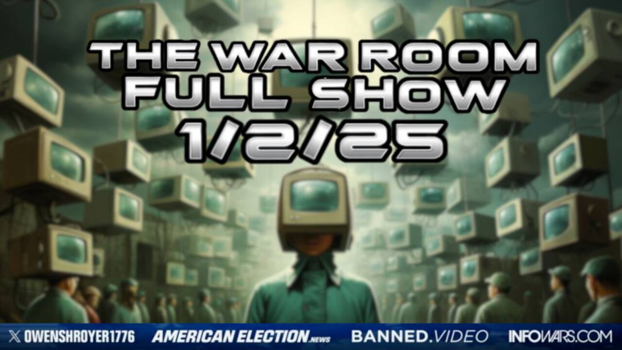 WAR ROOM WITH OWEN SHROYER - 1/2/2025: Why Are Both New Year’s Day Attackers Associated With The US Army Headquarters For Psychological Operations?TH OWEN SHROYER - 1/2/2025: