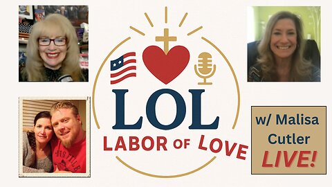 LOL-3 w/ Malisa Cutler! Live Sat. 11/29 6pm EST