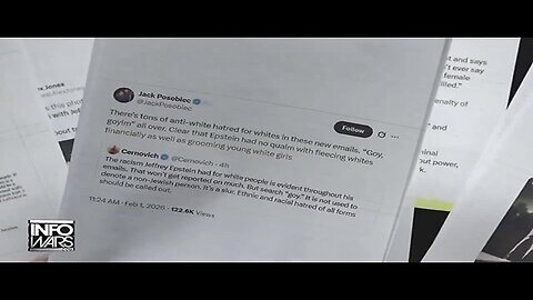 THE DAM BREAKS: Epstein Emails FULL Of Anti-White/Anti-Christian Slurs & Jewish Supremacist Rhetoric