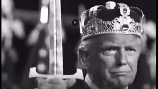 MASS PROTESTS in the US with the slogan "No Kings"! AI video with Trump in a crown by VP Vance