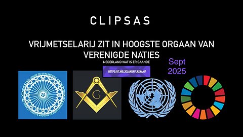 Vrijmetselarij zit in hoogste orgaan van Verenigde Naties