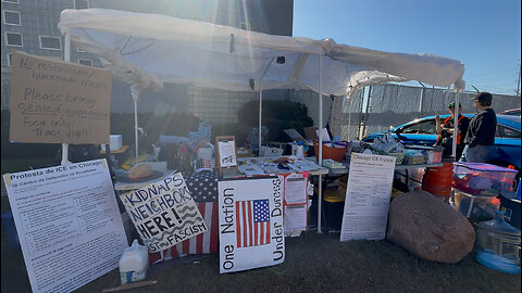 Encampment Dismantled Near Broadview ICE Facility