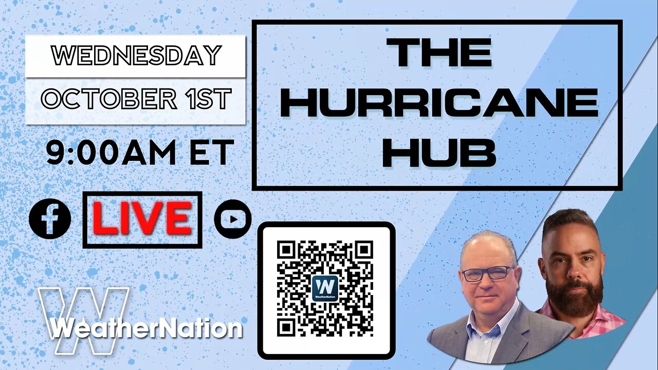 🌊HURRICANE HUB — LIVE with Josh Morgerman! 🌊