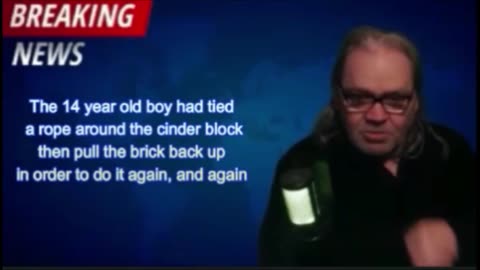 Kid Throws Brick AT Truck; POLICE ARREST TRUCK DRIVER!