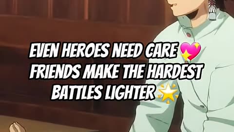 Tanjiro takes a spa day 🛁💆‍♂️ did he fight or just loves back rubs? ⚔️😂 #anime #gaming